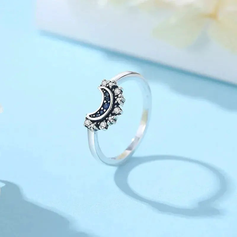 Original 925 Sterling Silver Ring For Women Luxury Jewelry