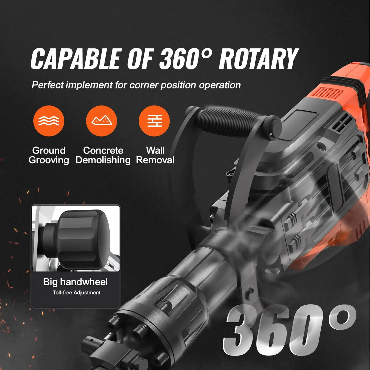 SucceBuy Concrete Breaker — product image 4