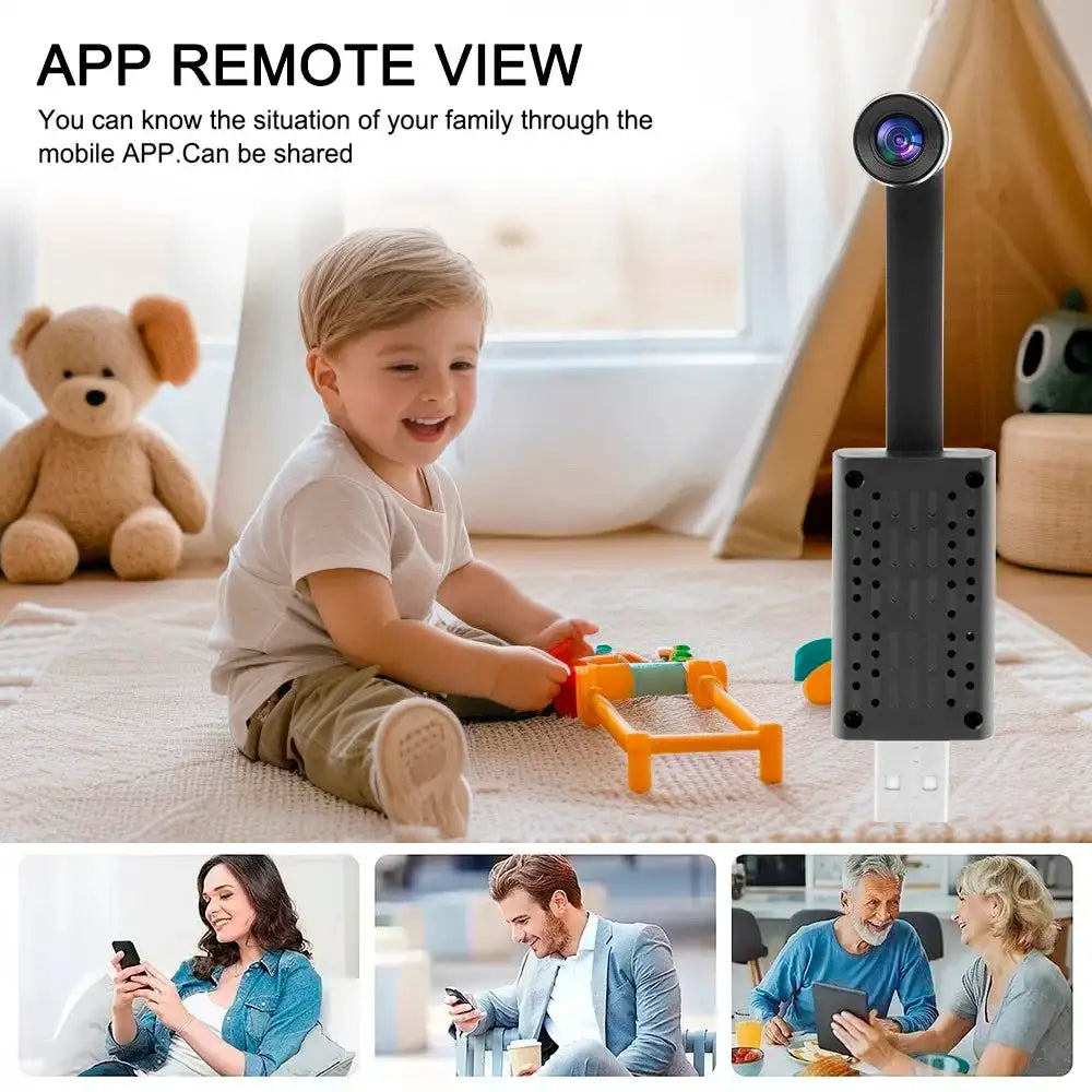 Mini Camera HD 1080P WiFi Camcorder Portable Wireless Module Video Recorder Motion Detection Surveillance Camera Remote View USB