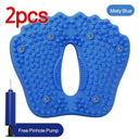 Multi-Function Magnetic Stone Foot Mat, New Non-Slip Inflatable Foot Stepper, Acupoint Massage Mat, Ideal for Home Foot Care Use