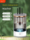 Electric Scrubber Makeup Brush Cleaning Device