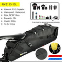 13L Waterproof Foldable Bike Saddle Bag