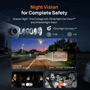 Clear 4K Front Dash Cam for Drivers