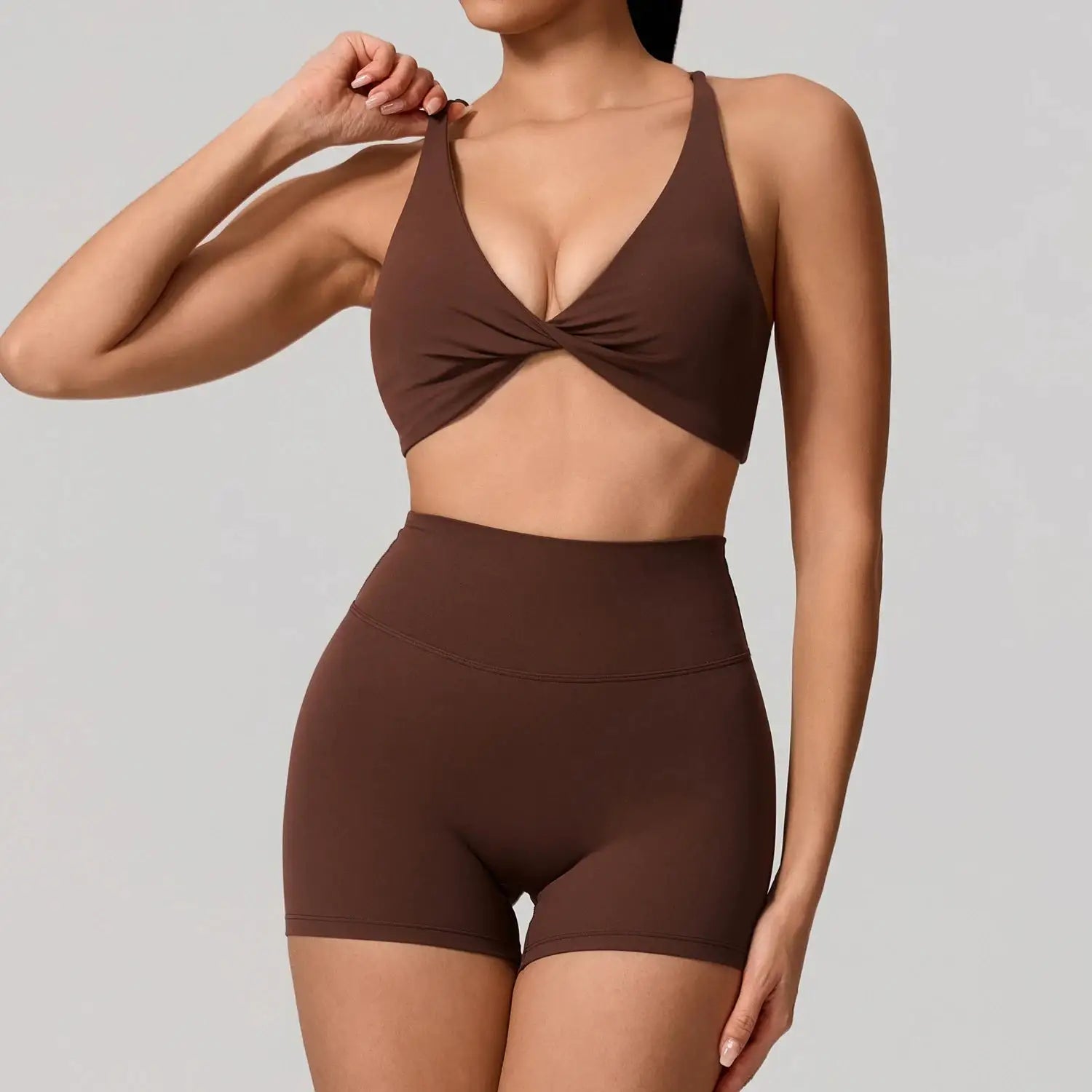 Summer 2PCS Yoga Suit Sports Set Women Quick-Dry Gym Set Women Tracksuit Running Workout Long Sleeve Sports Shirt Yoga Clothing