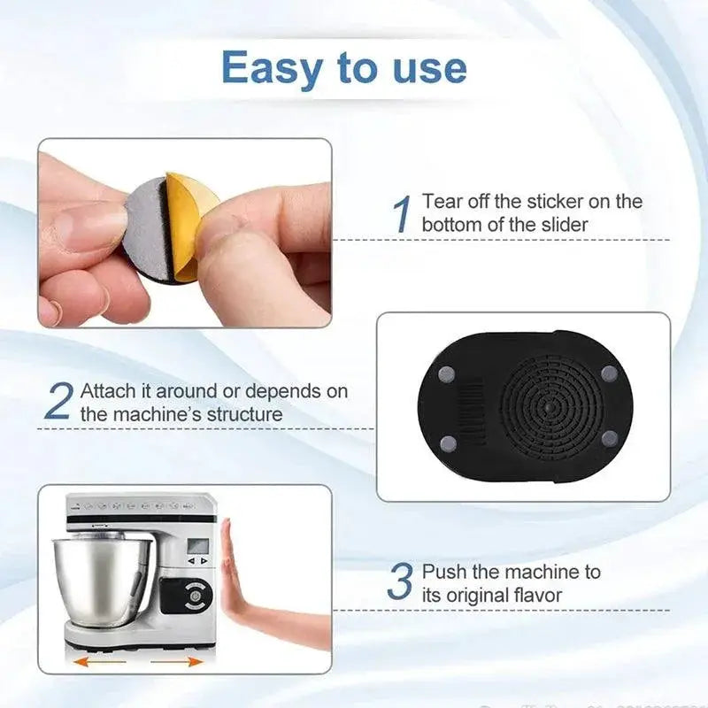 8 16 24 Pack Kitchen Appliance Sliders For Easy Movement
