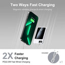 Wireless Magnetic Power Bank - 10000mAh Fast Charge