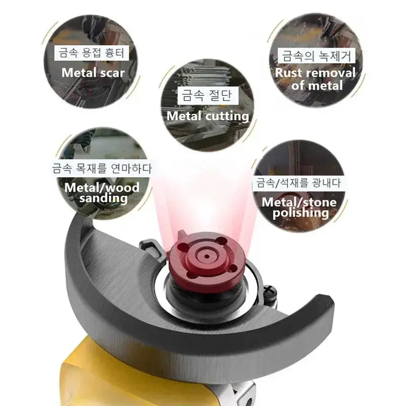 125mm Angle Grinder DCG406 Brushless Maglev 4 Inch Tool