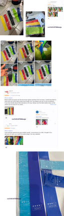 5-Piece Set of Elastic Resistance Bands for Strength Training