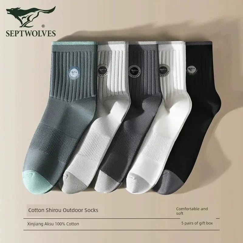 Ultimate Comfort Cotton Socks For Men Sweat Absorbing
