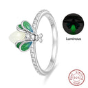 Authentic Sterling Silver Ring Romantic