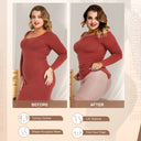 Seamless Women's Waist Slimming Corset Shapewear with Butt Lifter