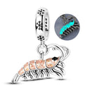 Sterling Silver Charm Beads Bracelet