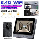 Never Miss A Visitor With Wireless Video Doorbell Camera Night Vision