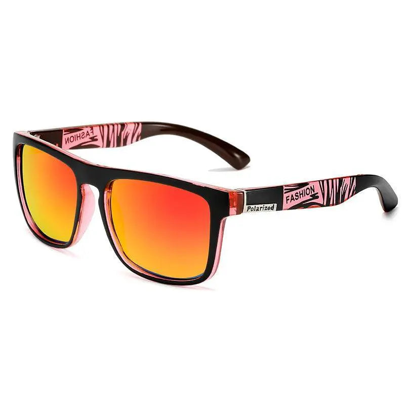 Unisex Vintage Polarized Square Sunglasses UV400 Protection