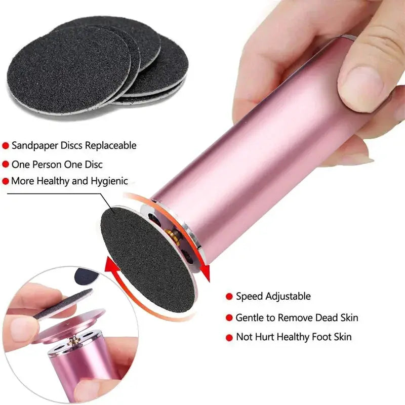 Electronic Foot File Pedicure Sander Callus Remover