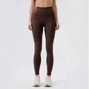 Back Pocket Yoga Leggings Women High Waist Pants