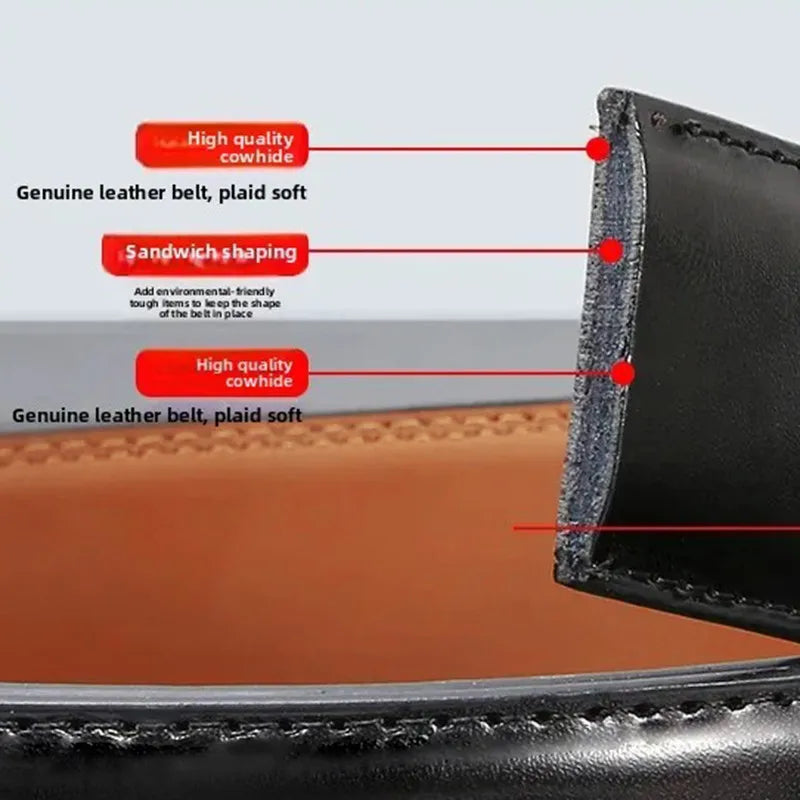 Width Belt Strip Automatic Buckle