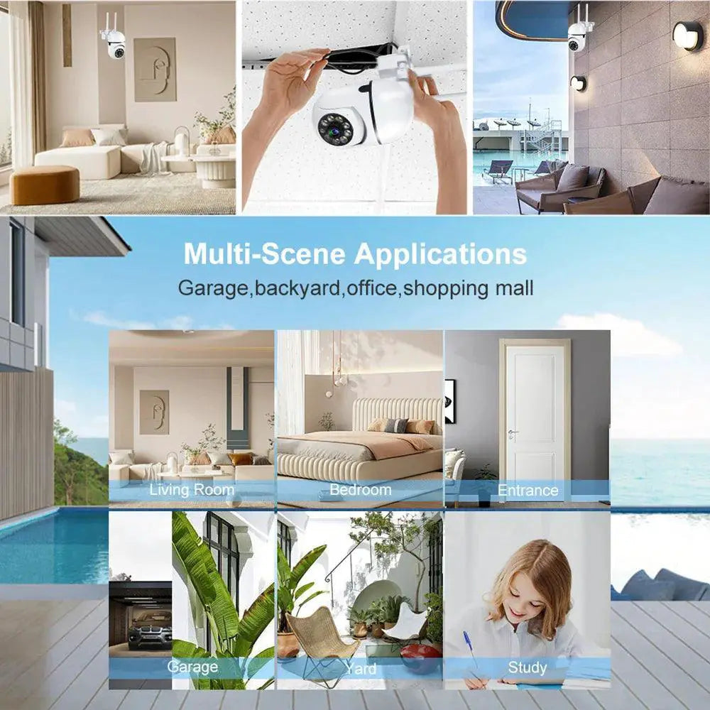 CCTV IP WiFi Camera Outdoor Security Solution Clarity