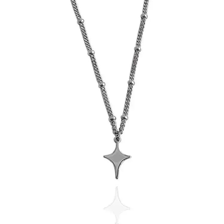 Simple Trendy Star Hollow Choker Necklace For Fashion