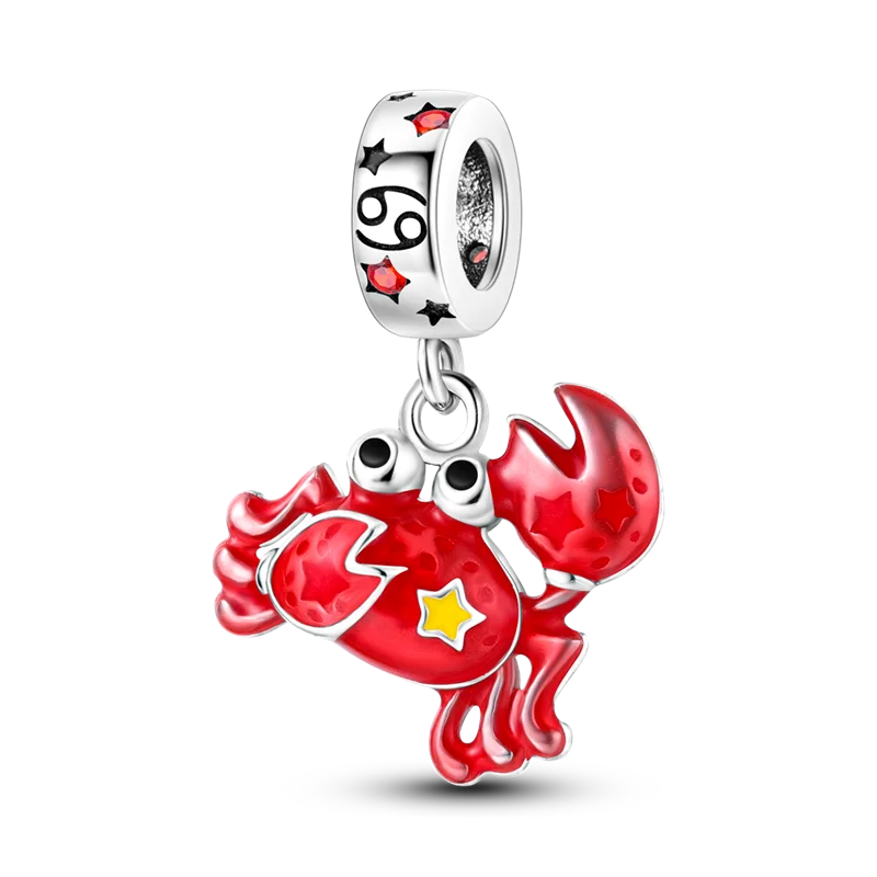 Red Color Series Charm Beads