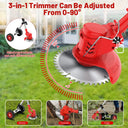 24V Cordless Grass String Trimmer 21000RPM For Makita