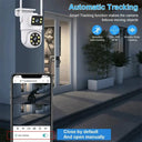 Smart 4K Outdoor PTZ Camera for Home Security Plus