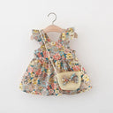 Vintage Garden Baby Girl's Dress Floral Summer Fashion Statement