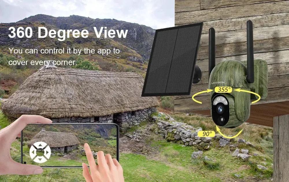 Solar Outdoor Camera for Home Security — product view 15