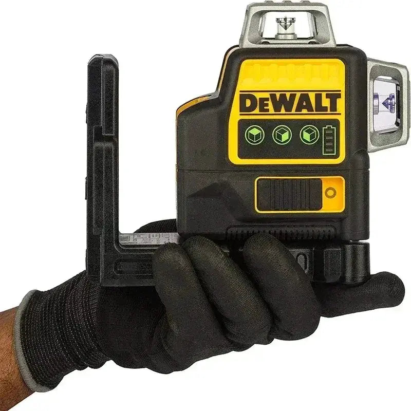 DW089LG 12 Line Green Laser Level 360 Degree Precision Tool