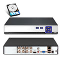 DVR with HDD Surveillance Video Recorder Channel Standalone Video