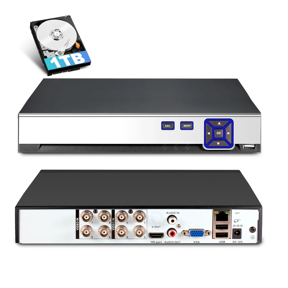DVR with HDD Surveillance Video Recorder Channel Standalone Video — product view 2