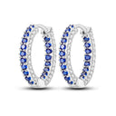 Silver Plated Hoop Earring Pendientes