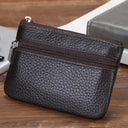 Durable Leather Wallet for Men and Coins