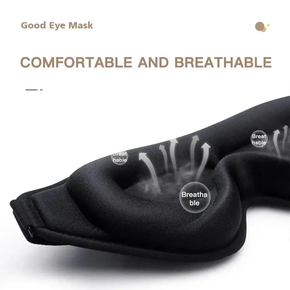 Luxurious Sleep Mask for Uninterrupted Sleep and Comfort