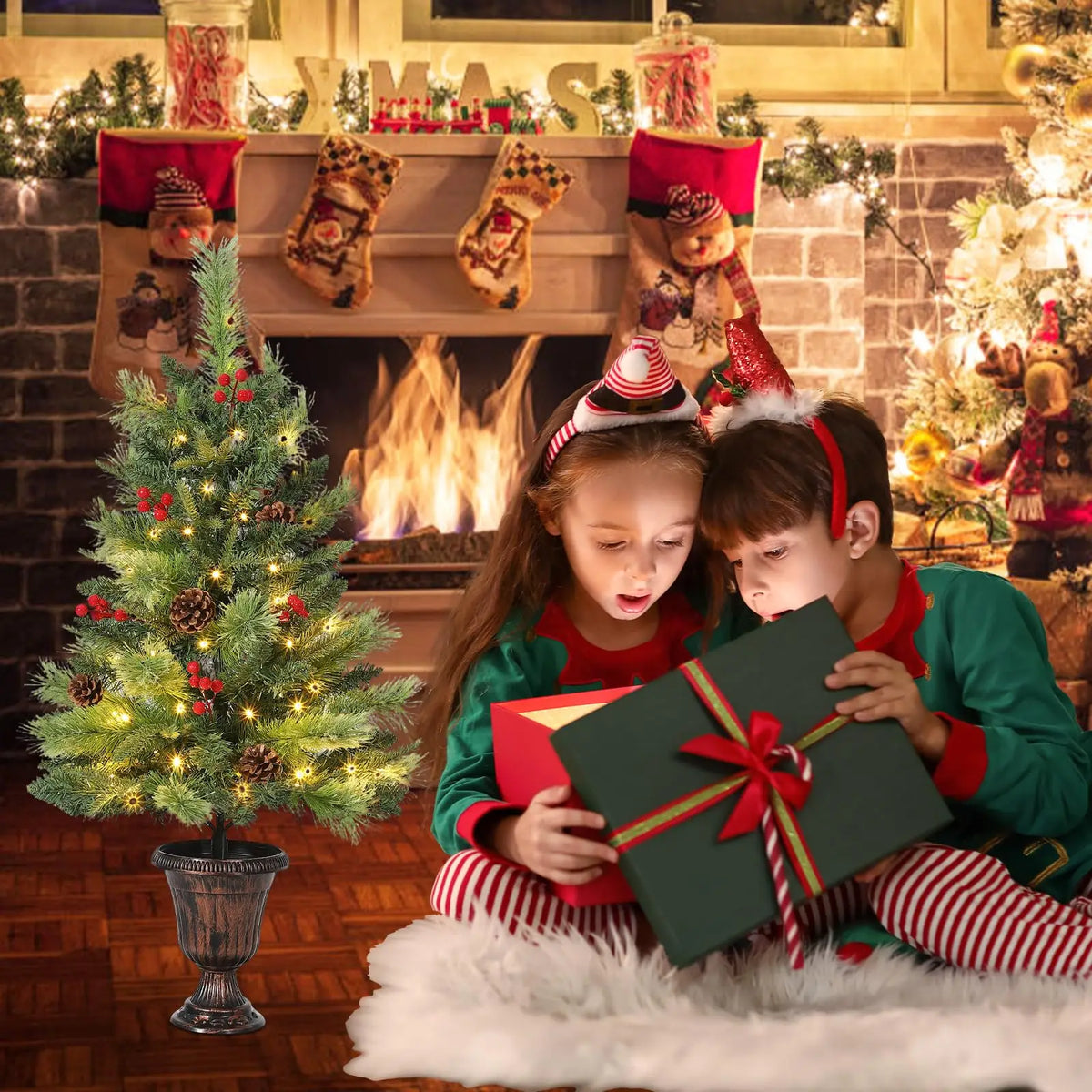Mini Artificial Christmas Decoration