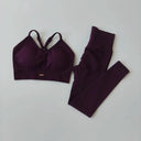 Peach High-Waisted Hip-Lift Yoga Suit Breathable