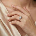 Classic Heart Shape Moissanite Ring