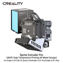 CREALITY Sprite Pro Metal Dual Gear 3D Printer Upgrade Kit