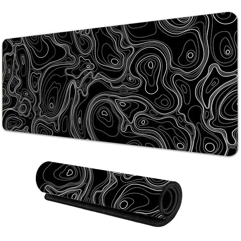 Colorful Art Mouse Pad With Smooth Surface And Durable Edges