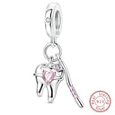 Sterling Silver Charm Beads Forever