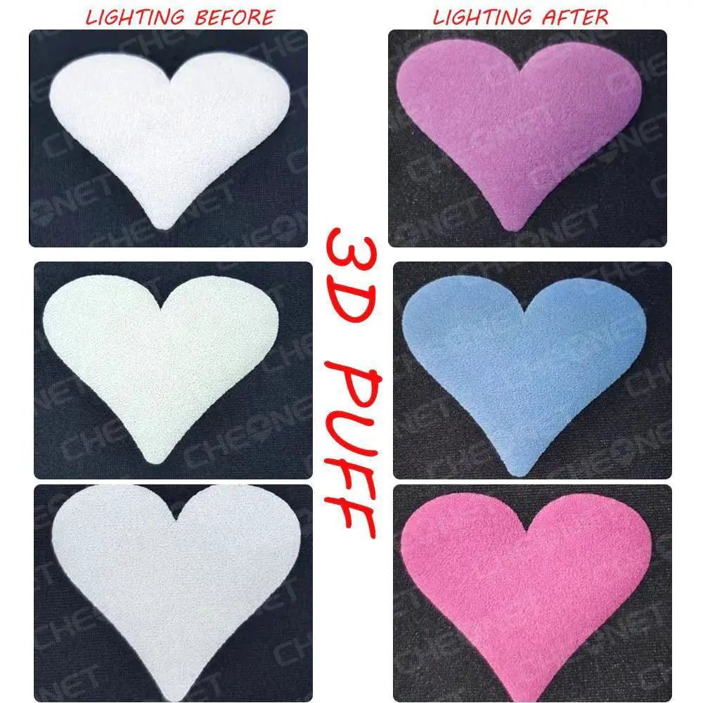 3D Puff Vinyl Film for DIY T Shirt and Pillow Designs