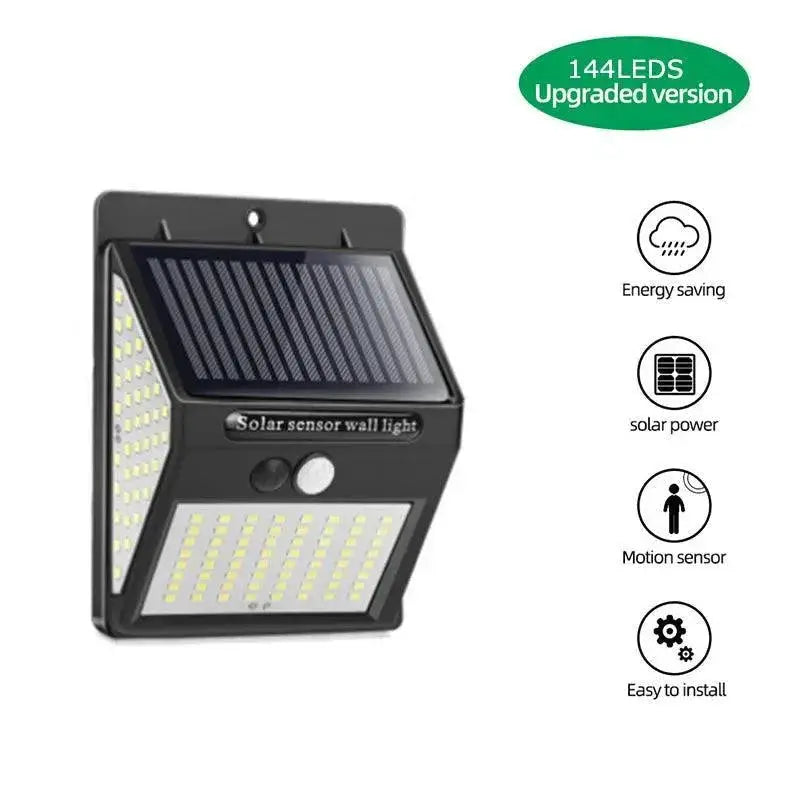 Solar Motion Sensor Spotlight Outdoor Security Lighting
