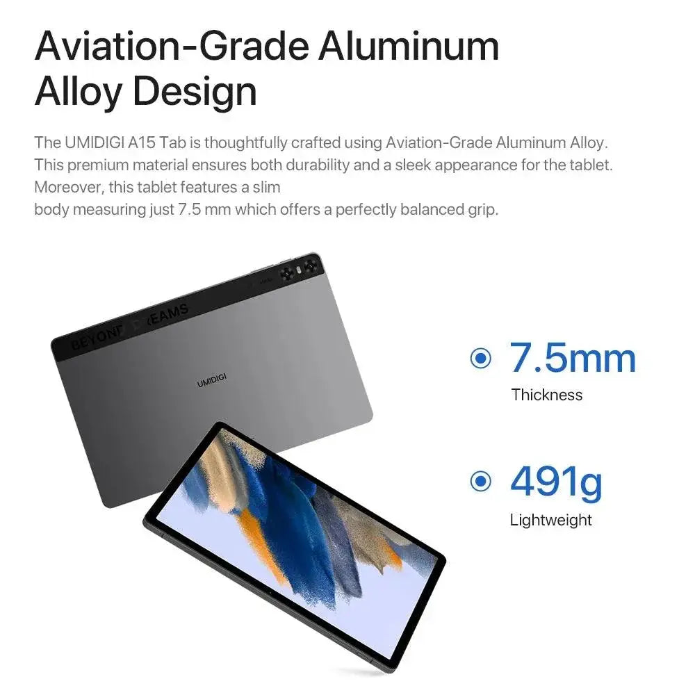UMIDIGI A15 Tab 11 Inch 2K HD Android Tablet 8GB RAM