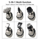 5 In 1 4D Men's Rechargeable Bald Head Electric Shaver