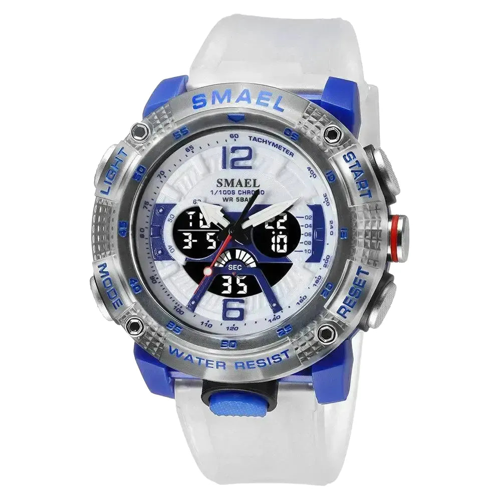 SMAEL LED Sports Watch Keeps World Time — product view 1