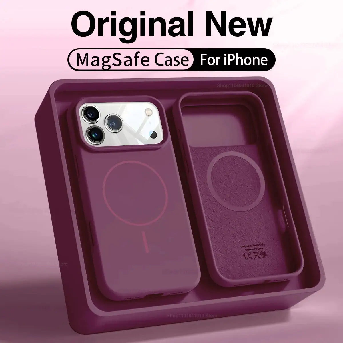 Liquid Silicone Case - Magnetic Magsafe Protection — product view 11