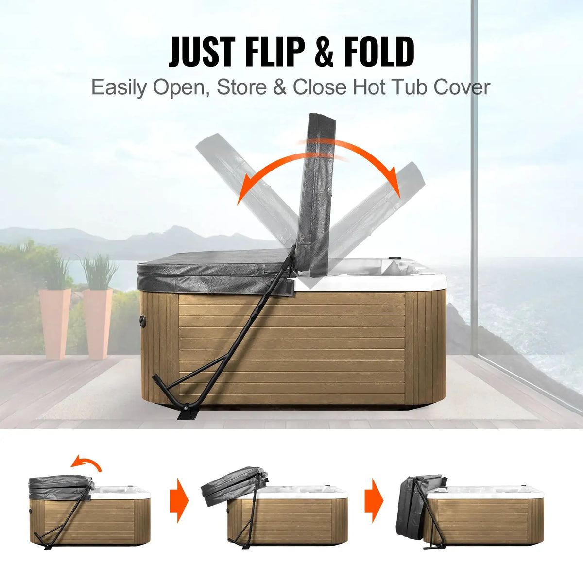 Adjustable Dual Side Cover Lift — product view 2