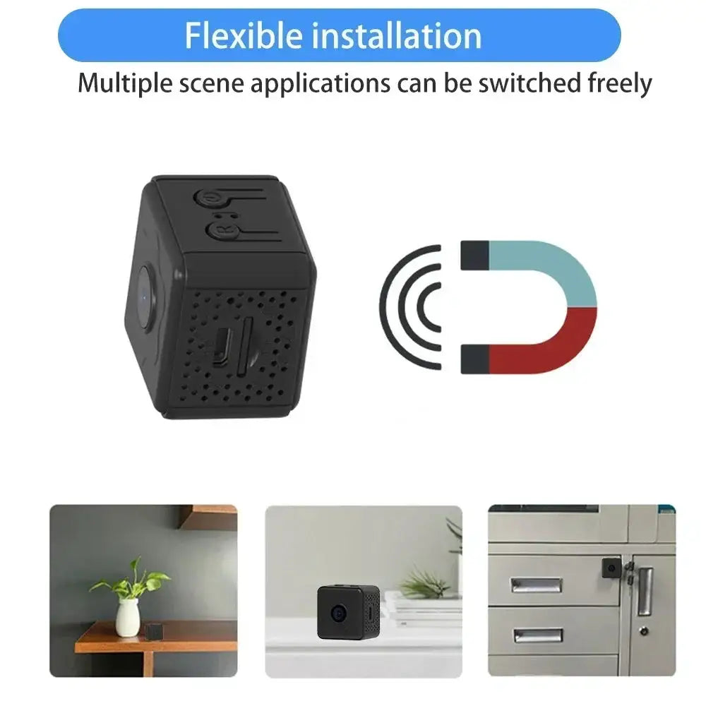 2026 NEW X9 Mini Wireless WiFi Camera, Remote Monitoring Home IP Camera with Super-Long Battery Life, No Plug Needed