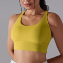 Women's High Stretch Yoga Bra Tank Top for Gym Use
