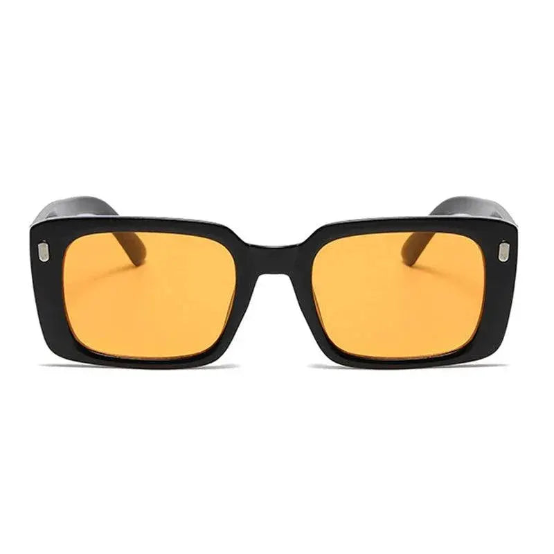 Retro Vintage Square Sunglasses For Women Designer Eyewear